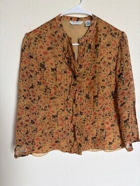 Laura Ashley Vintage Silk Blouse